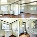 Container House Mobile Expandable Prefab Portable House with Restroom，Portable Weather Adaptive Tiny Home Outdoor Storage, Modern Sturdy Steel Storage Container Home (15 * 20 ft)