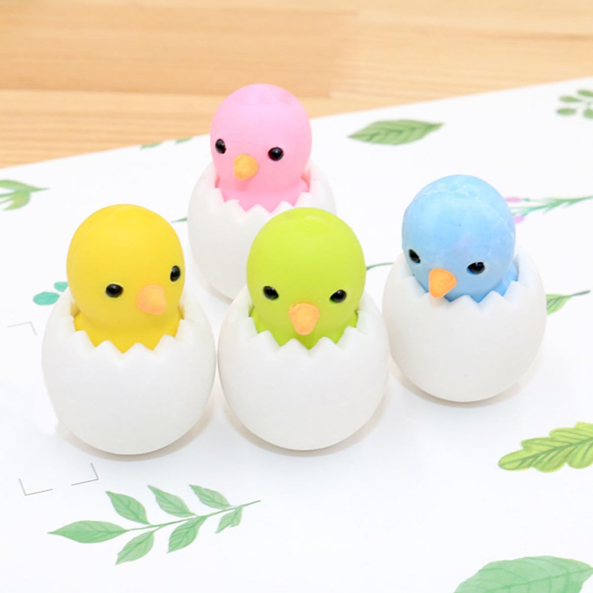 NUOBESTY 4 Set di Gomme da Cancellare Interattive per Il Ritorno a Scuola per Studenti a Forma di Animale Divertenti per Ragazzi E Ragazze Adorabili Articoli Scolastici Pezzi*4