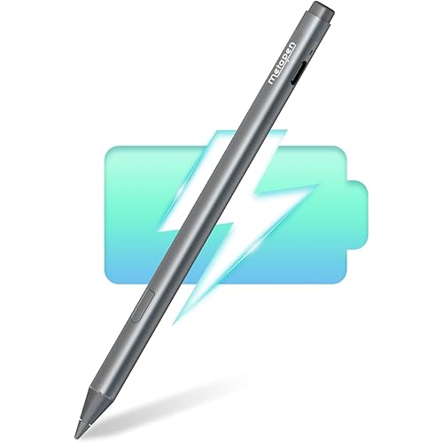 Metapen Stylus Pen M2 for Surface (Premium, 4096 Finest Control, Eraser End) - Compatible with Surface Pro 7//8/9/X//10/11/Book 3/Laptop 4/Studio 2, ASUS VivoBook Flip 14, for Creators,Students,Doers