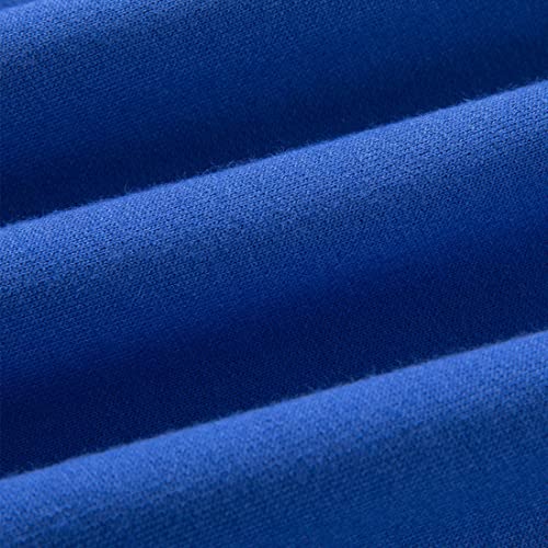 Kiench Boys' Crewneck Sweatshirt Cotton Pullover Shirts Plain 2-Pack2