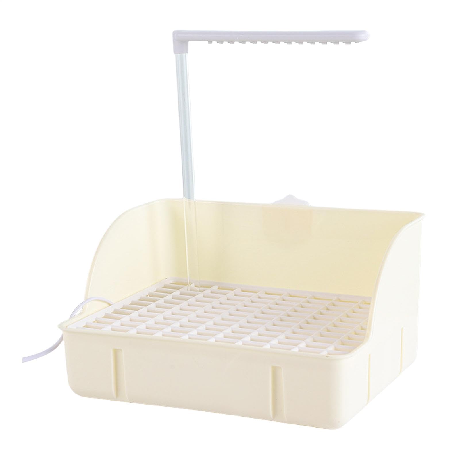 Electric Parrot Shower - Automatic Water Circulation Bird Bathtub, Multi-Purpose Bathing Tool | Bath for Budgies, Parakeets, Peonies, and Medium Parrots, Easy-to-Use Bird Bath Accessory