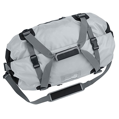 Image of Skog A Kust DuffelSak Waterproof Duffel Bag | 40L Gray | 40, 60 and 90 Liter Sizes, For Sports, For Travel