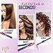 PYT Lola Tool Kit 1.25 Flat Iron 1 Curling Wand 19 mm 1 Mini Hair Straightener (Galaxy)