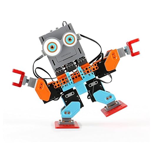UBTECH JR0602 Jimu Robot BuzzBot & MuttBot - App Enabled STEM Learning Robotic Building Block Kit