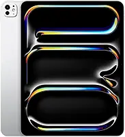 Apple 2024 iPad Pro de 13 polegadas (Wi-Fi, 2 TB, Vidro convencional) - Prateado (M4)