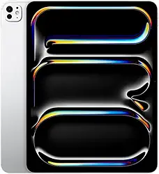 Apple 2024 iPad Pro de 13 polegadas (Wi-Fi, 2 TB, Vidro convencional) - Prateado (M4)