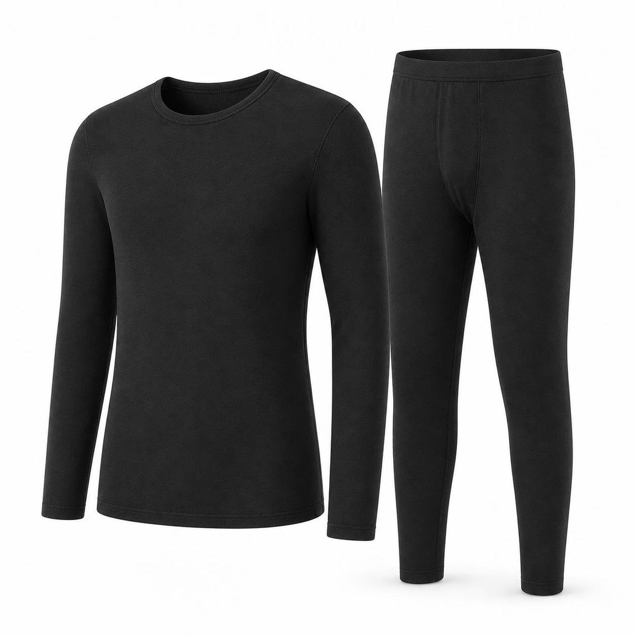 Ropa Interior Térmica Hombre Sin, Tejido modal, algodón, antiestático, antibacteriano 10A, antipilling, cuello redondo, para Viajes, para, Negro Cielo Estrellado, Negro, XL (65-75 kg)