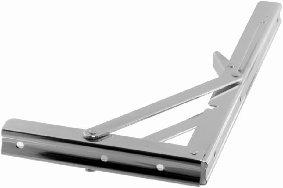 Dutyhook 300X160 Folding Table Bracket, Stainless Steel AISI 304
