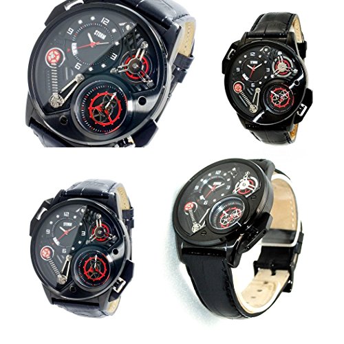 ��STORM��X�g�[�� DUALTRON Dual-time ���U�[�x���g�E�H�b�` �����Y���i47239BR�@47239SL�j (47239SL�i�u���b�N�j)