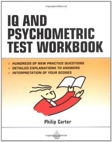 IQ and Psychometric Test Workbook