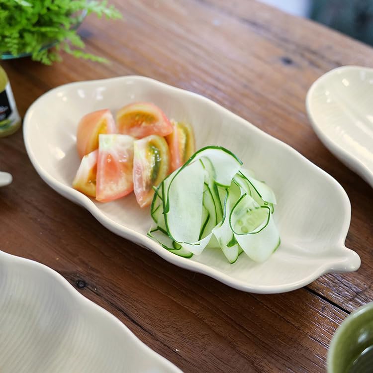 プレート　葉っぱ　ハワイアン Amazon.co.jp: ハワイアン お皿 陶器 食器 プレート バナナリーフ
