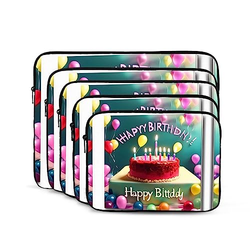 Happy Birthday Beautiful Laptop Sleeve Case 15 Inch Suitable For Notebook Computer Tablet Traveling Carrying Simple Case2