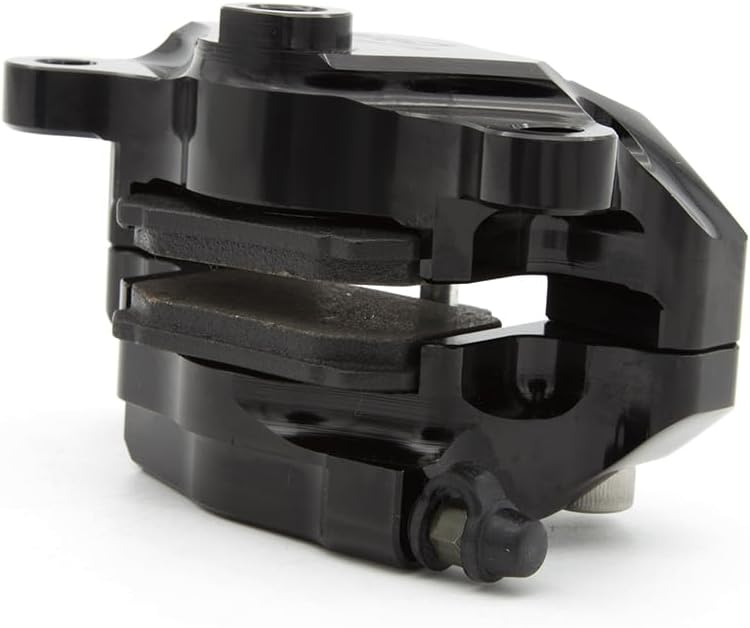 PROCNC Universal Aluminum Motorcycle 85mm 2 Piston Rear Brake Caliper Fit for Motorcorss Bike Mmotorbike Scooters and Street Bike (32mm inside circle diameter)