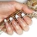 JODSONE 244PCS French Gel Nail Tips Kit,Nude Fake Nail Tips Kit With Tips Top Gel And Clear Builders Gel For Press On Nails Extensions Equipped With Nail Lights