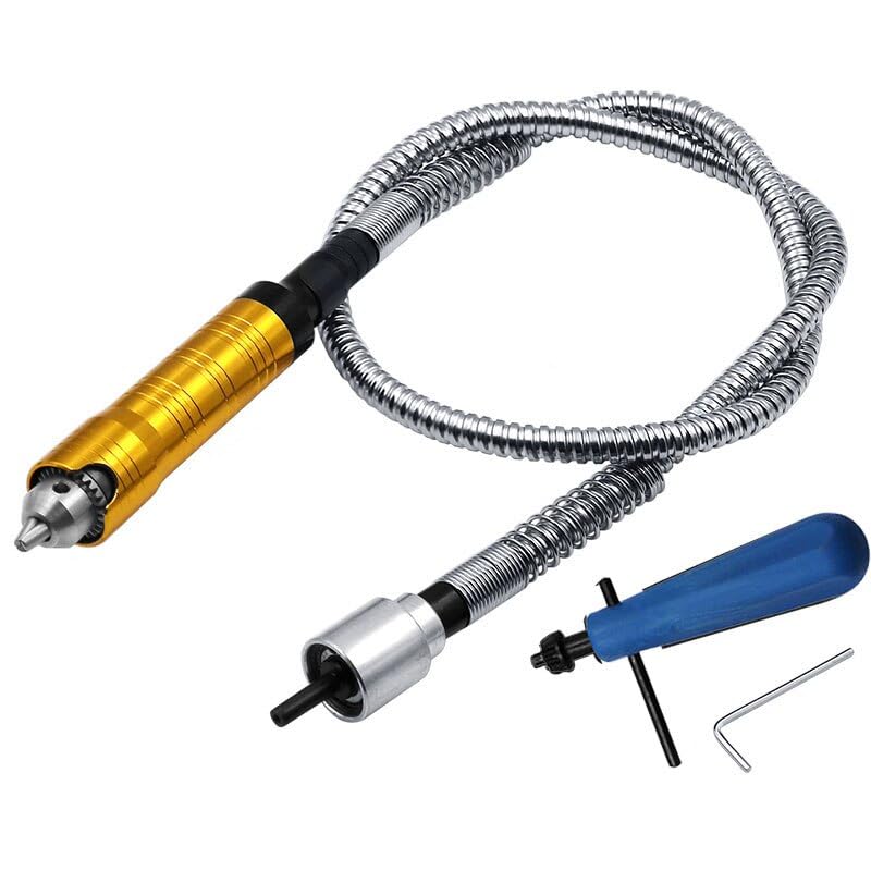 Tool Part for Engraver Flexible Shaft 6mm Flex Shaft Handpiece Power Tool Electric Drill Handle Chuck Separate Mini Grinder Accessories - (Color: Chuck)