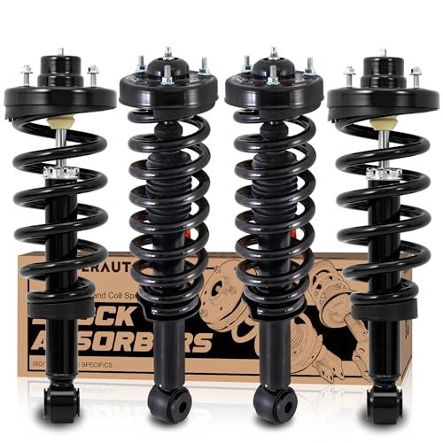 KUIPERAUTO Front + Rear Complete Struts Assembly Compatible with 2007-2013 ...