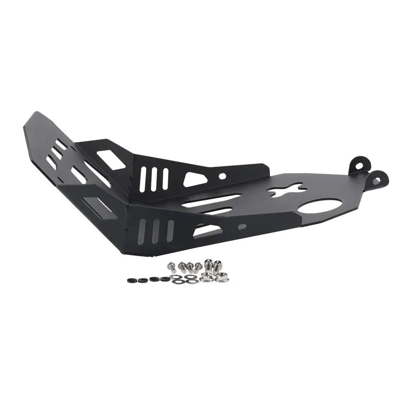Protector De Motor Y Chasis para Motocicleta | Resiste golpes y piedras, montaje tornillos, apto Para Loncin Voge 300 Rally Rally 300(Black)