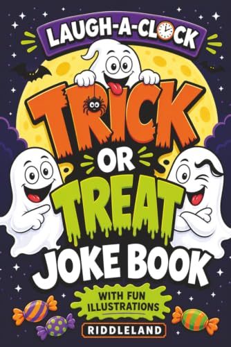 It's Laugh O'Clock Joke Book - Trick or Treat Edition: Halloween Fun for Boys and Girls Age 6, 7, 8, 9, 10, 11 - Spooky Gift for Kids and Family (Halloween Books for Kids) image 2