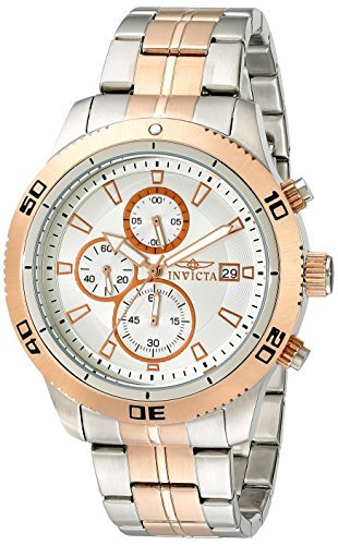 CrN^ Invicta Men's Y jp 17442 Specialty Analog Display Japanese Quartz Two Tone Watch v [sAi]