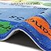 LIVEBOX Play Mat, Faux Wool Kids Play Area Rugs 3' x 5' Non-Slip Childrens Carpet ABC Number and Color Educational Learning & Game Decor Living Room Bedroom Playroom Nursery Best Shower Gift