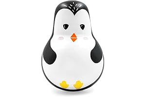 Shumee Roly Poly Penguin Tumbler Toy for Infant Development