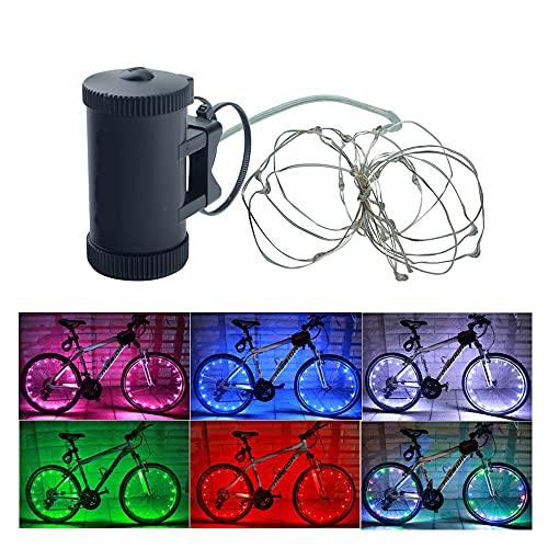 Runaup LED Luci per ruote di bicicletta, Upgrade