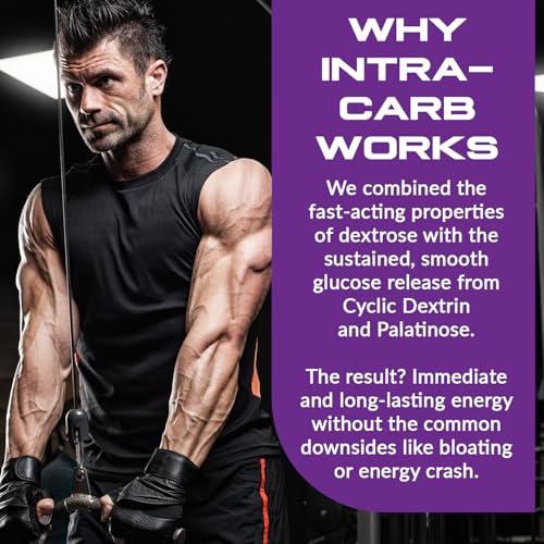 Image of Granite Intra Carb Powder, Unflavored, High-Performance Carbohydrate Blend with Cluster Dextrin, Palatinose, & Dextrose, Supports Energy and Training (20 Servings)