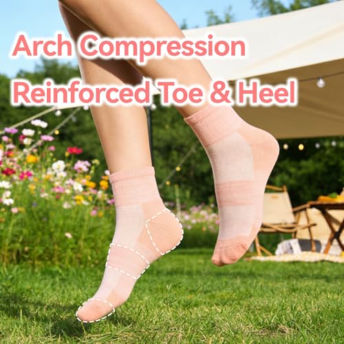 Image of 3 Pairs 90% Merino Wool Ankle Socks, Thin All-Season Casual Soft Breathable for Men Women
