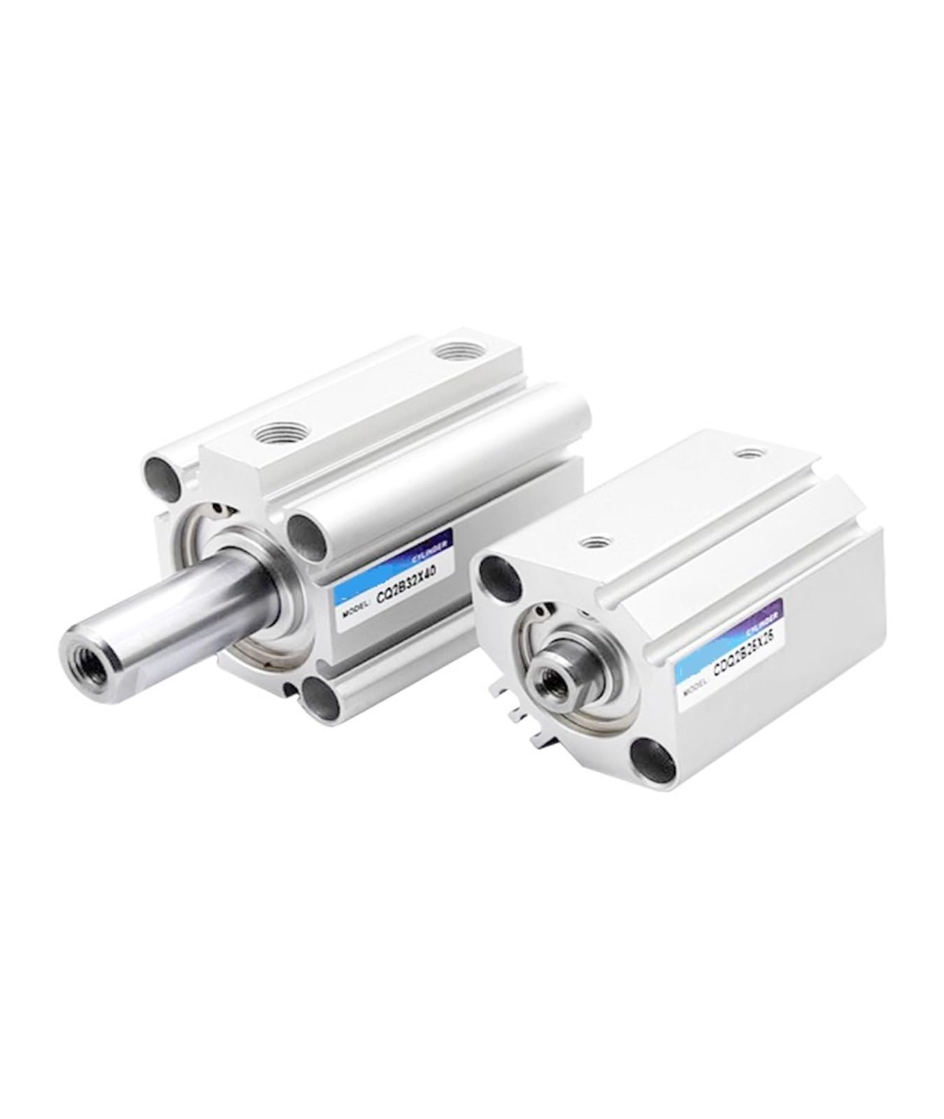 Cylindre ultra-mince CQ2B80 compact pour automatisme industriel