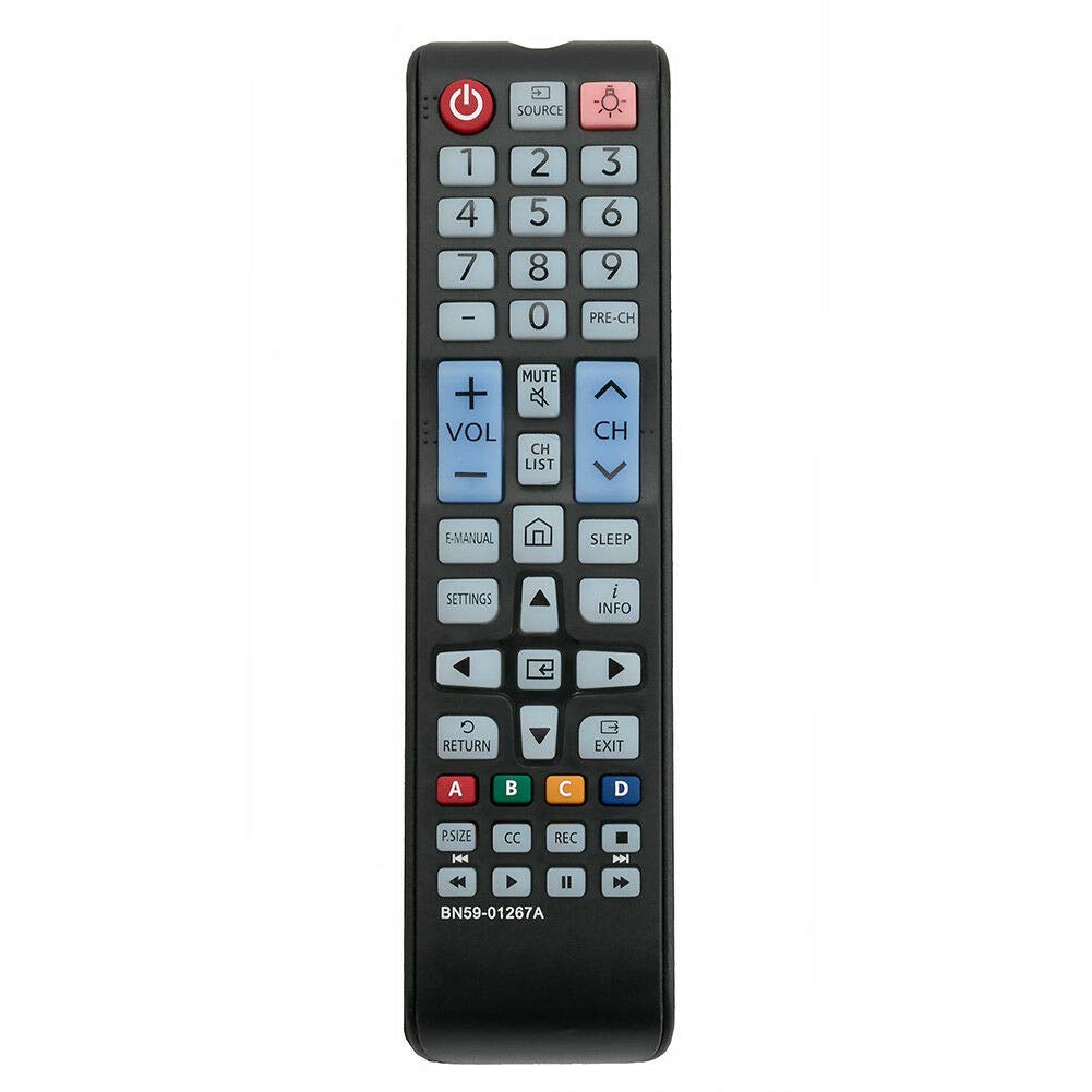 New Replace Remote Compatible with Samsung TV UN28M4500AF UN32M5300AF UN49M5300AF UN49M530DAF