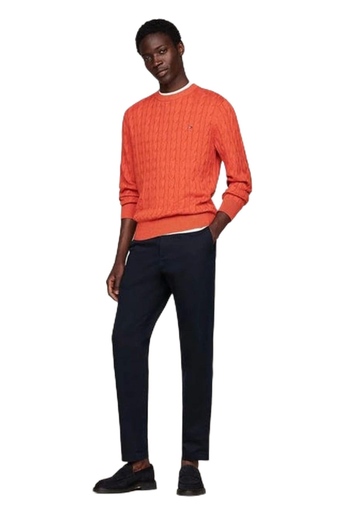 Tommy Hilfiger Herren Chino Hose Harlem Tapered Fit