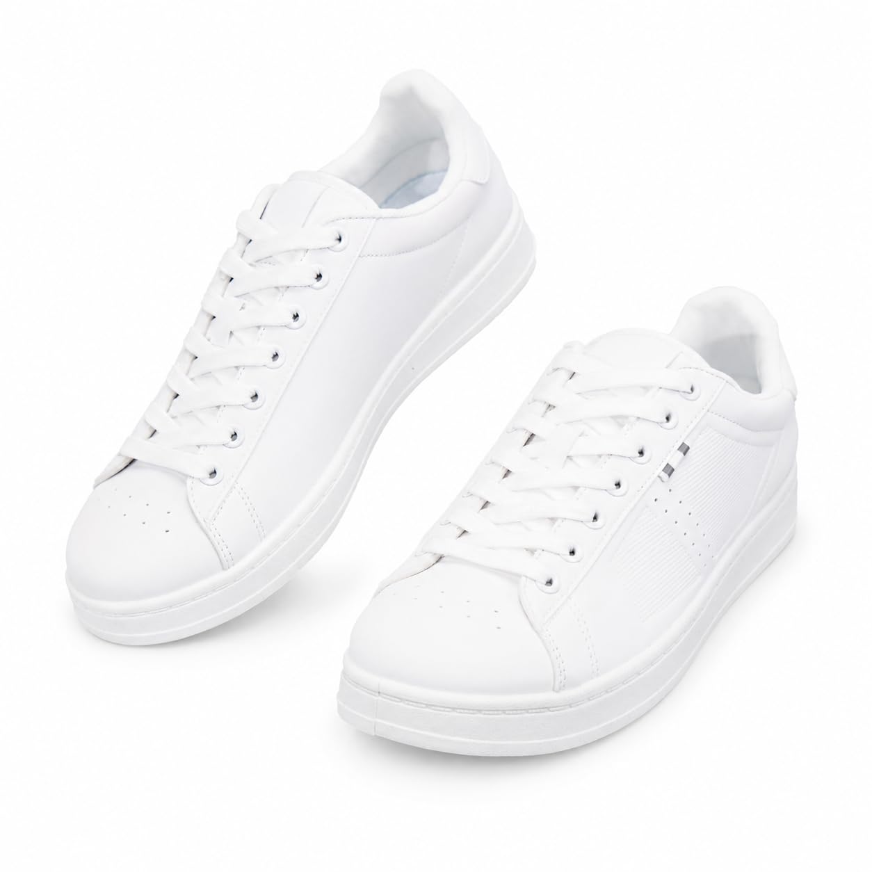 JOMIX Sneakers Uomo Sportive Basse Scarpe da Ginnastica Suola Spessa Confortevole Design Minimalista Leggero Calzatura Casual per Uso Quotidiano Stile Moderno