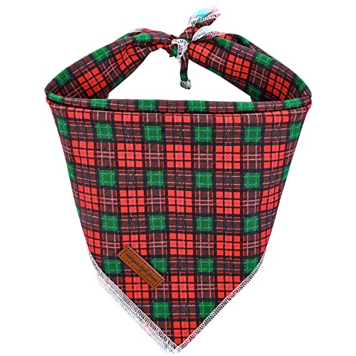 Unique style paws Christmas Dog Bandanas 1PC Washable Bibs Scarf, Pet Dog Kerchief