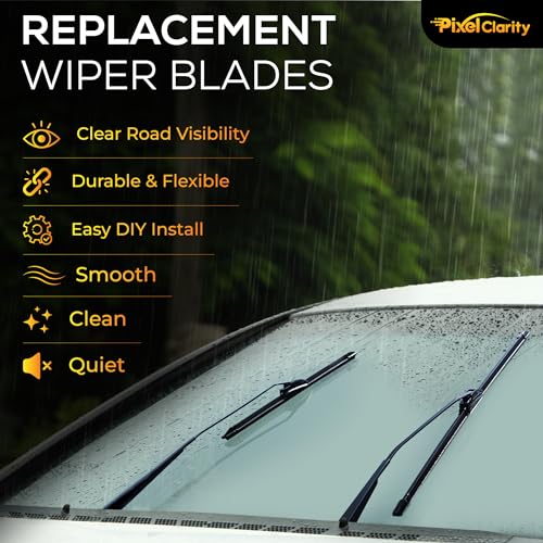 Pixel Clarity PX-U26-18 Silicone Wiper Blades 26 And 18 Replacement thumb #2