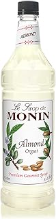 Monin - Almond Syrup, Sweet and Rich Nutty Aroma, Natural Flavors, Great...