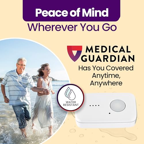 Medical Guardian MGMini | Medical Alert Device for Seniors | Water-Resistant, Emergency Call Button, 24/7 Monitoring, Step Counter, GPS Tracking | Monthly Subscription Required | Pearl - Image 6