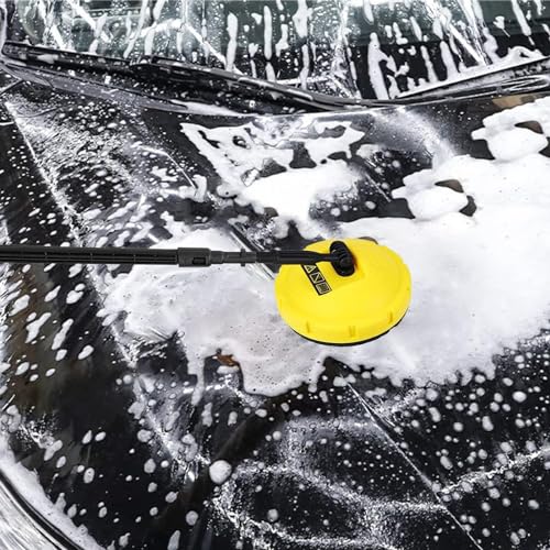 Hoge druk oppervlak patio reiniger voor Kar-Cher K2-K7 hogedrukreiniger, Lange handgreep roterende hogedrukreiniger borstel, Home Car Cleaning Tool, Roterende hogedrukreiniger voor grote oppervlakken - Afbeelding 5