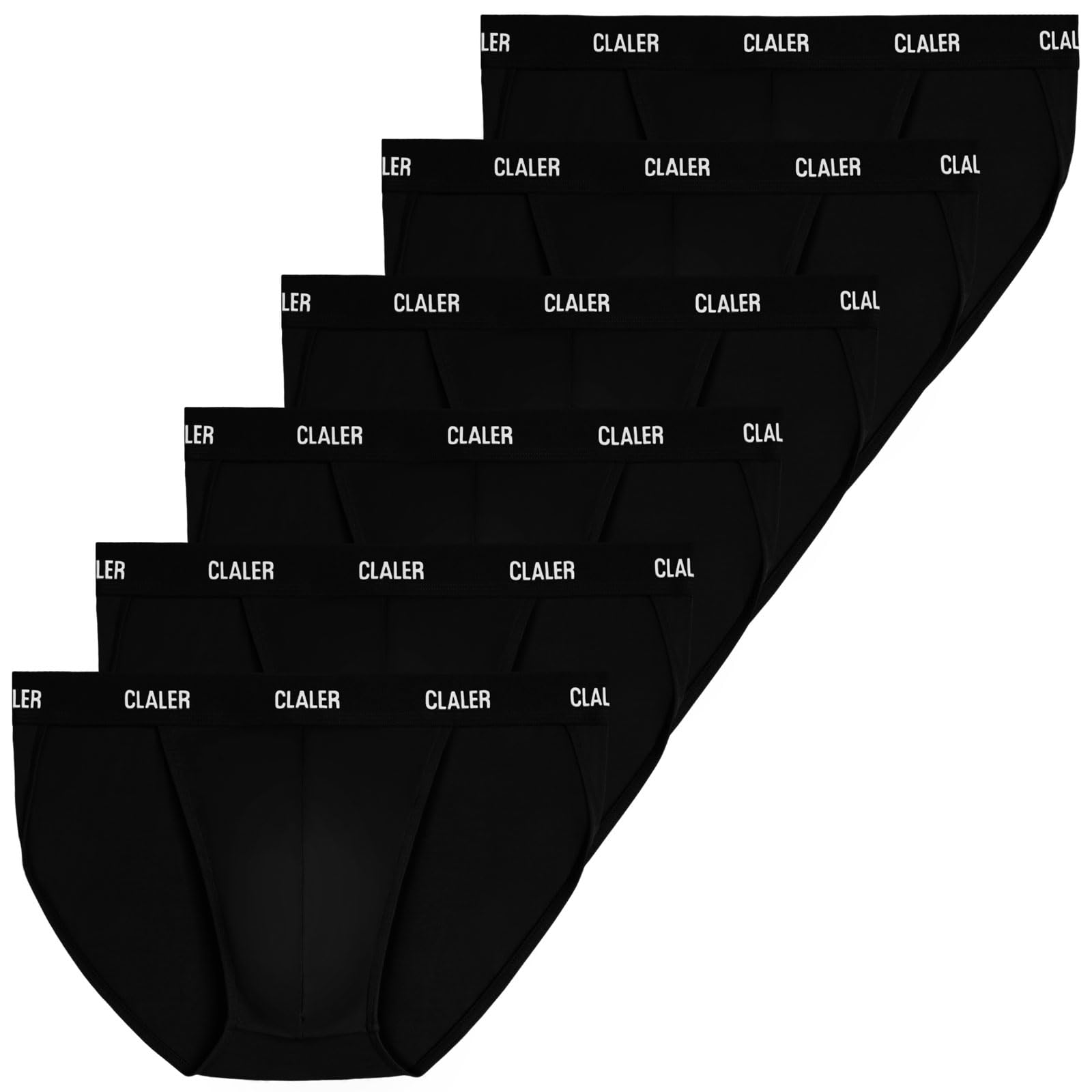 CLALER Herren Slips Modal 6er Pack, Männer Classic Unterwäsche mit Stretch | Atmungsaktive Sport Männer Unterhosen