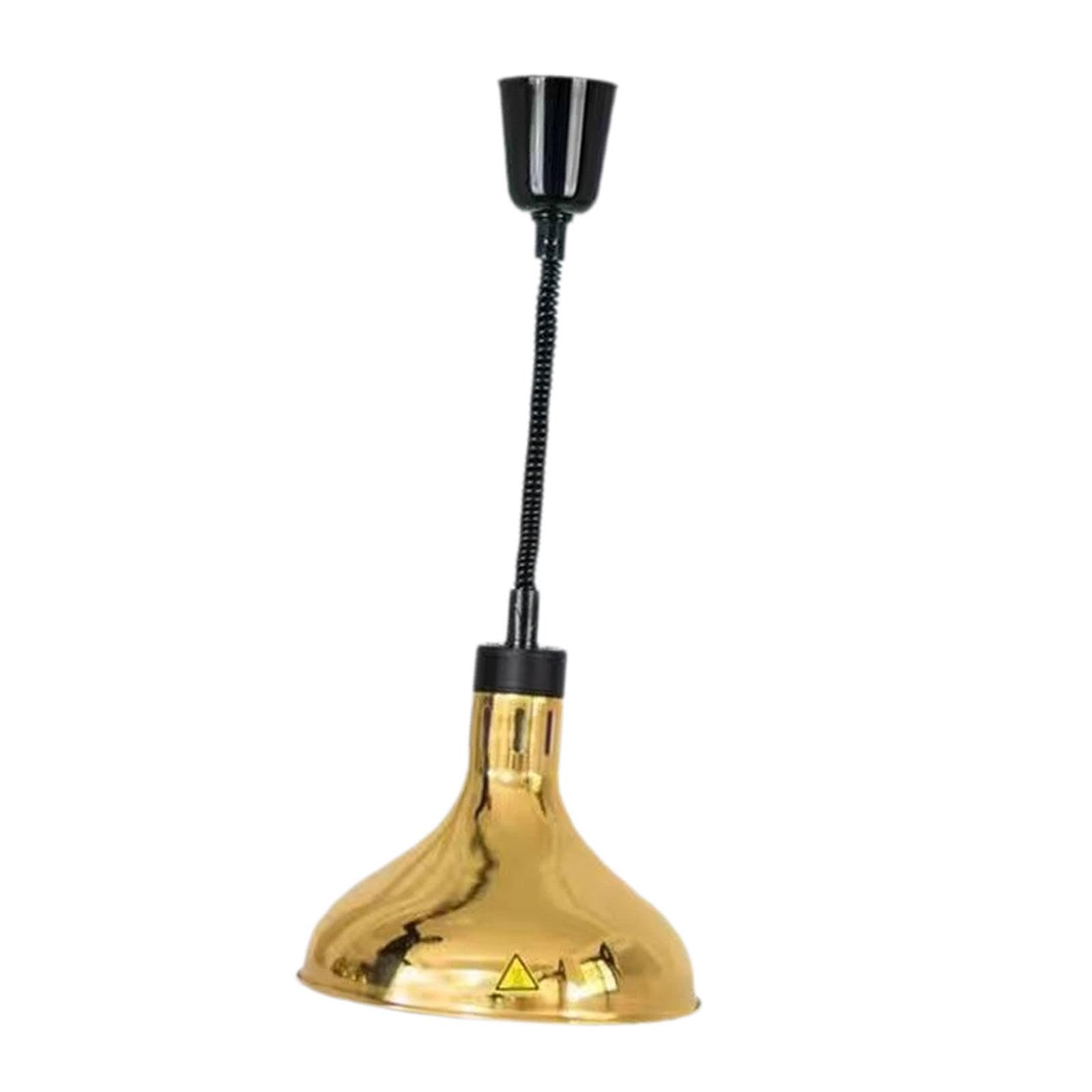Generic Lampada Riscaldante Moderna in Acciaio Inox per Buffet Ed Eventi di Catering, oro