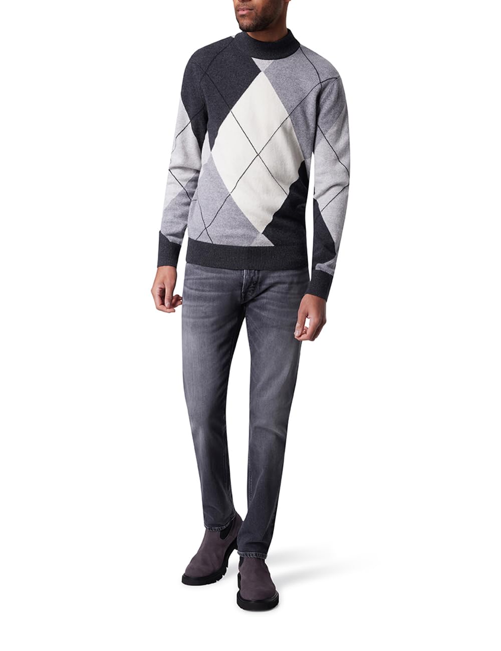 Pierre Cardin Herren Pullover Rundhals Strick RH | Männer Basic Strickpulli | Mordern Fit