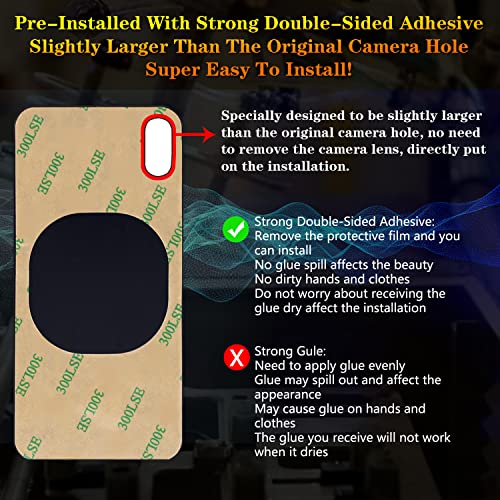 Remplacer vitre arrière iPhone X cassée : pack complet argent avec outils de pose