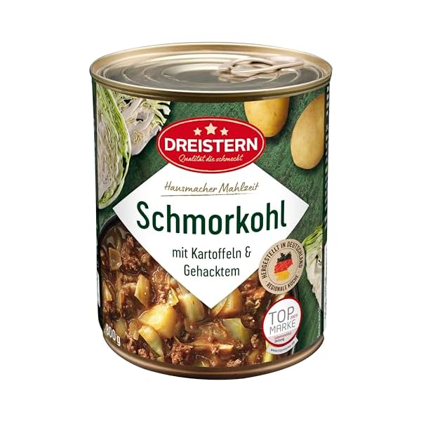 Dreistern Schmorkohl mit Kartoffeln, 800 g