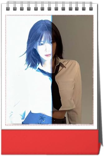 エスパー FOR 韓国aespa カレンダー グッズ ジゼル 2026卓上 非公式 2026年度 写真集カレンダー 新年ラスメート ギフト クリスマス お正月 誕生日プレゼント 応援 贈り物3 (C)