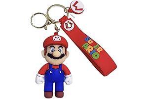 Llaveros de Mario Bros Cute Accessories for Boys & Girls by MARALICIA