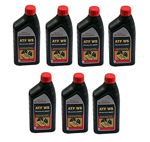 MyParts ATF WS Set of 7 Automatic Trans. Oil Fluids ATFWS Compatible with Lexus Scion Toyota