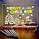 LED Notiztafel mit 7 Farben Stift/Stand, Acryl Glow LED Abwischbar Memo Board, Led Maltafel für kinder, Transparente Leuchttafel Nachrichtentafel Schreibtafel für Büro Cafe School Haus (30 x 20 cm)