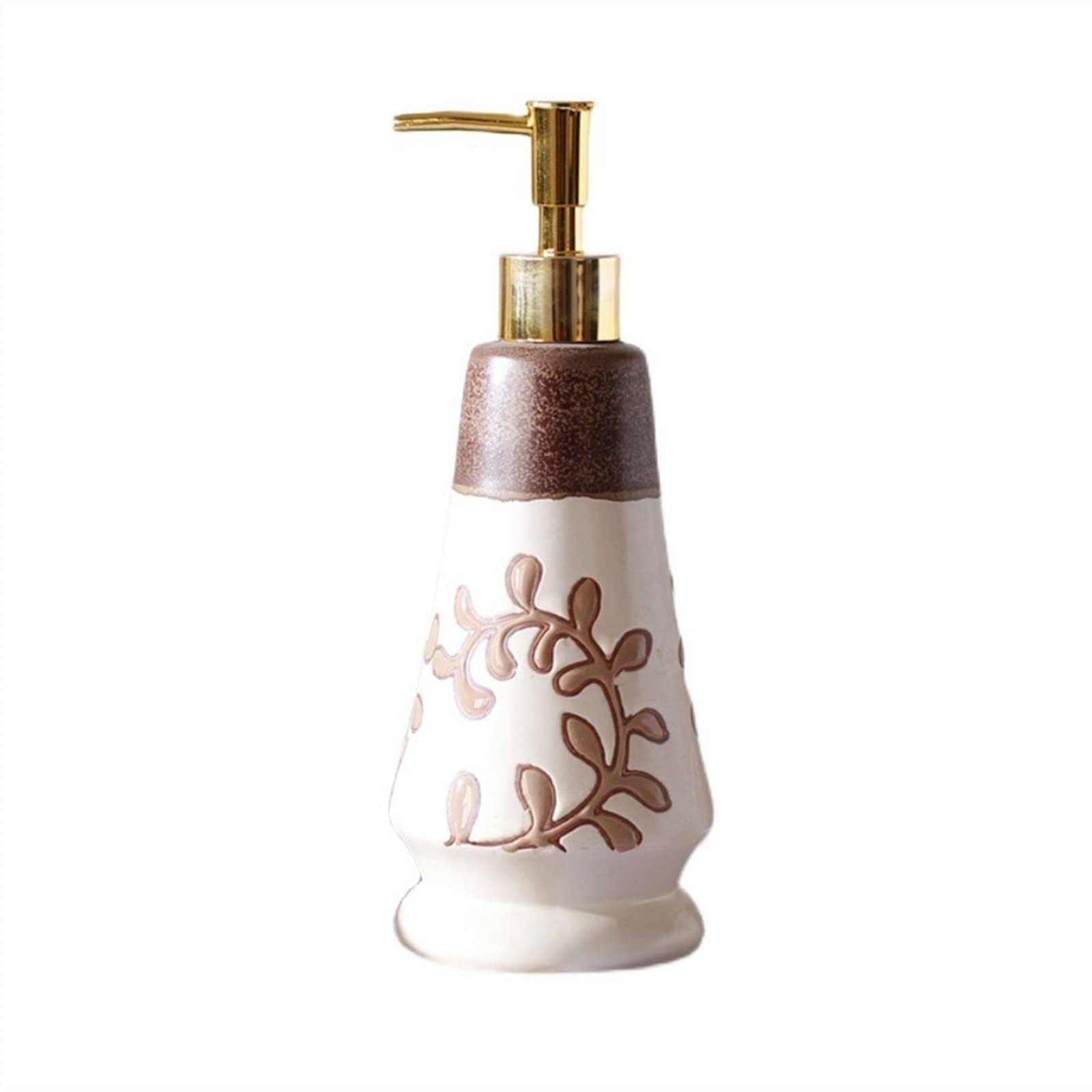 Kitchen Soap Dispenser 400ML Press Type Pump Bottle Antique Ceramic Soap Dispenser Bathroom Lotion Shampoo Separate Bottle Soap Dispensers Handsoaps Dispenser