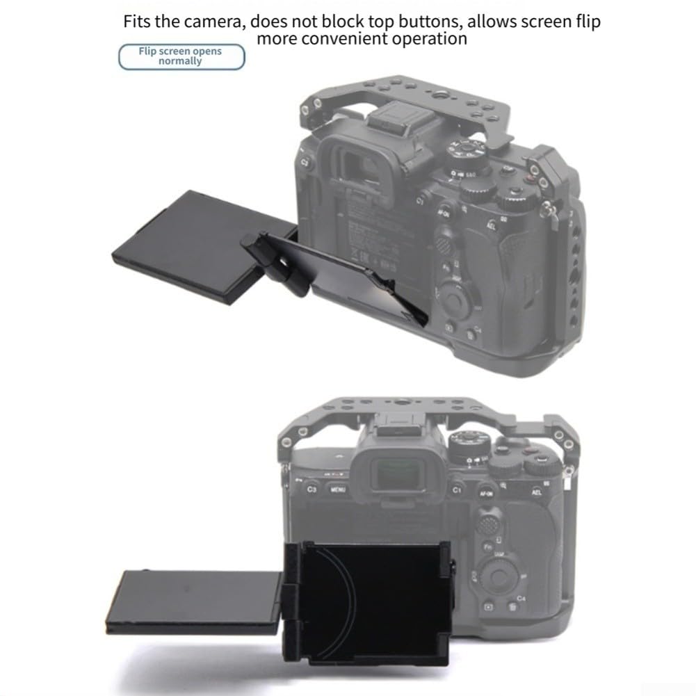 Aluminium Legierung Käfig für Sony A7 III Robust Leicht