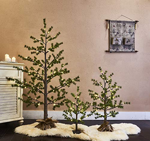 Hairui Pre Lit Christmas Tree 6Ft 126 Led thumb #7