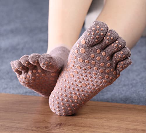 Win.Deeper 4 Paia Calzini Yoga da Donna, Calze 5